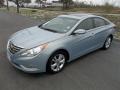 Iridescent Silver Blue Metallic - Sonata GLS Photo No. 3