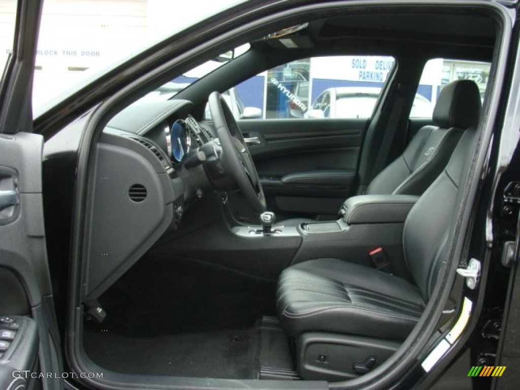 Black Interior 2012 Chrysler 300 S V6 AWD Photo #77770436