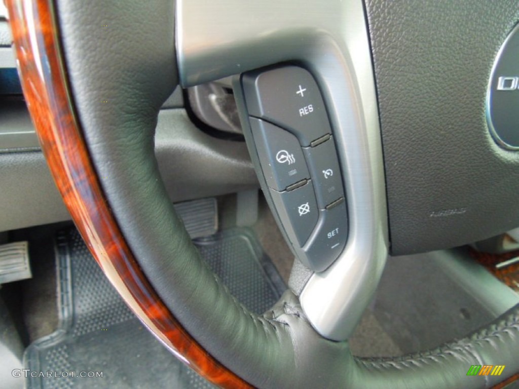 2013 Sierra 1500 Denali Crew Cab AWD - Onyx Black / Ebony photo #24