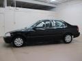 Flamenco Black Pearl - Civic LX Sedan Photo No. 4