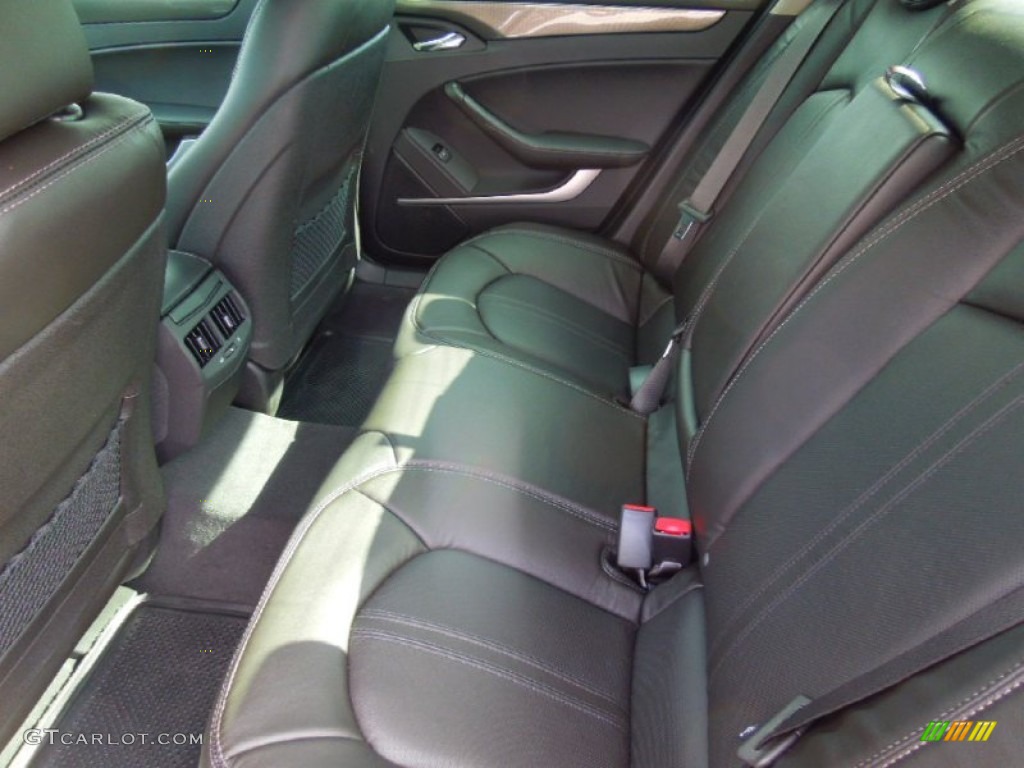 2013 Cadillac CTS 3.0 Sedan Rear Seat Photo #77771147