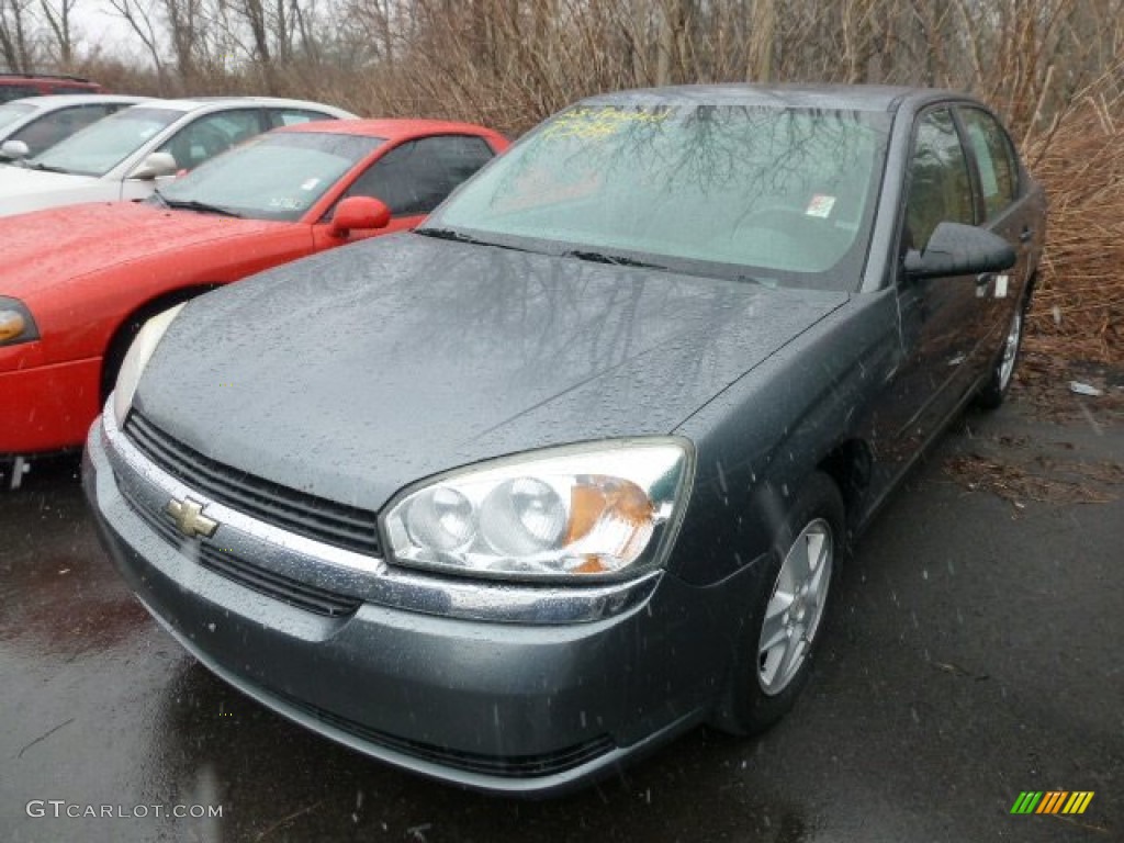 2005 Malibu LS V6 Sedan - Medium Gray Metallic / Gray photo #4