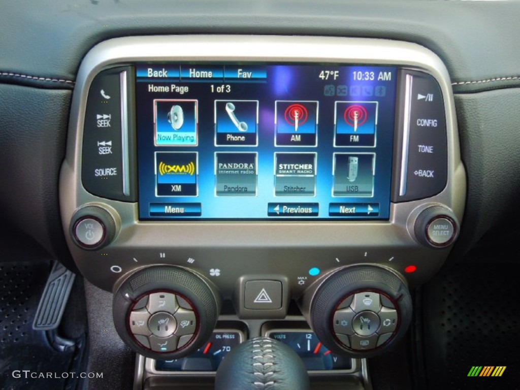 2013 Chevrolet Camaro LT/RS Coupe Controls Photo #77771596