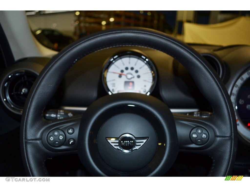 2012 Cooper Countryman - Light Coffee / Light Tobacco Leather/Cloth photo #25