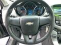 Jet Black/Medium Titanium Steering Wheel Photo for 2011 Chevrolet Cruze #77771800