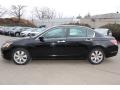 Crystal Black Pearl 2010 Honda Accord EX-L V6 Sedan Exterior