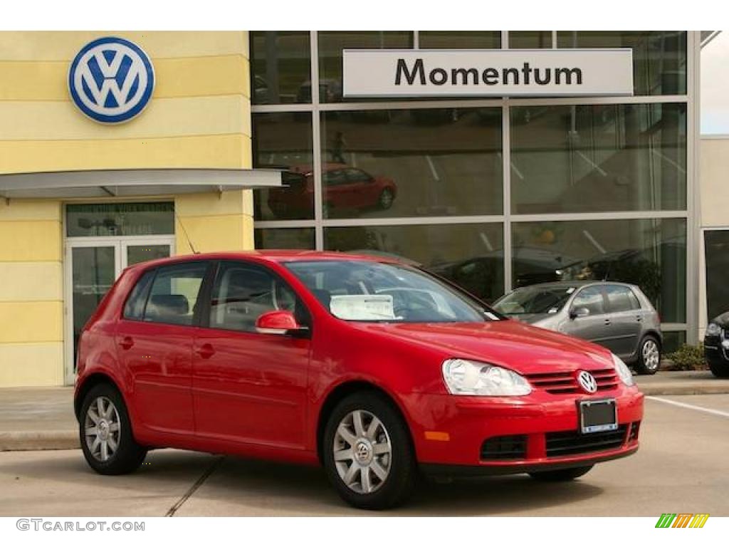 Tornado Red Volkswagen Rabbit