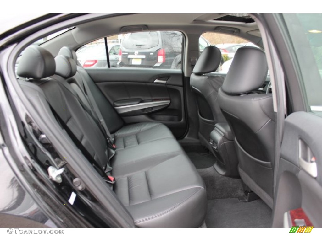 2010 Honda Accord EX-L V6 Sedan Rear Seat Photo #77772340