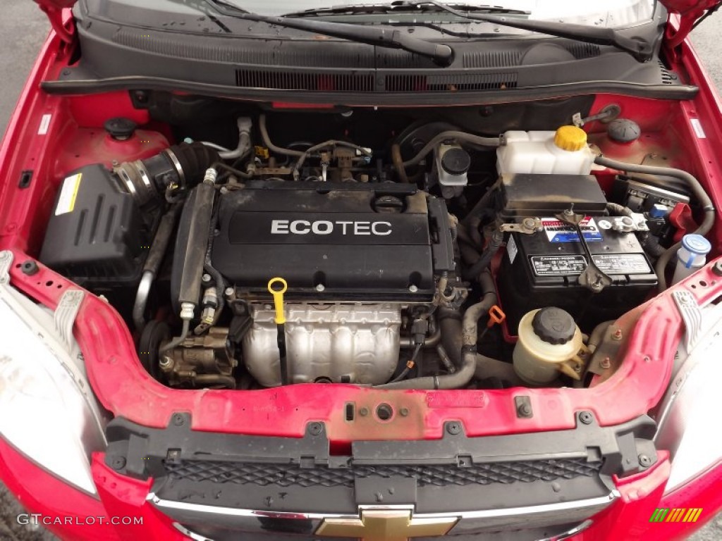 2009 Chevrolet Aveo LT Sedan 1.6 Liter DOHC 16-Valve VVT Ecotec 4 Cylinder Engine Photo #77772464