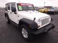 Stone White - Wrangler Unlimited X 4x4 Photo No. 3