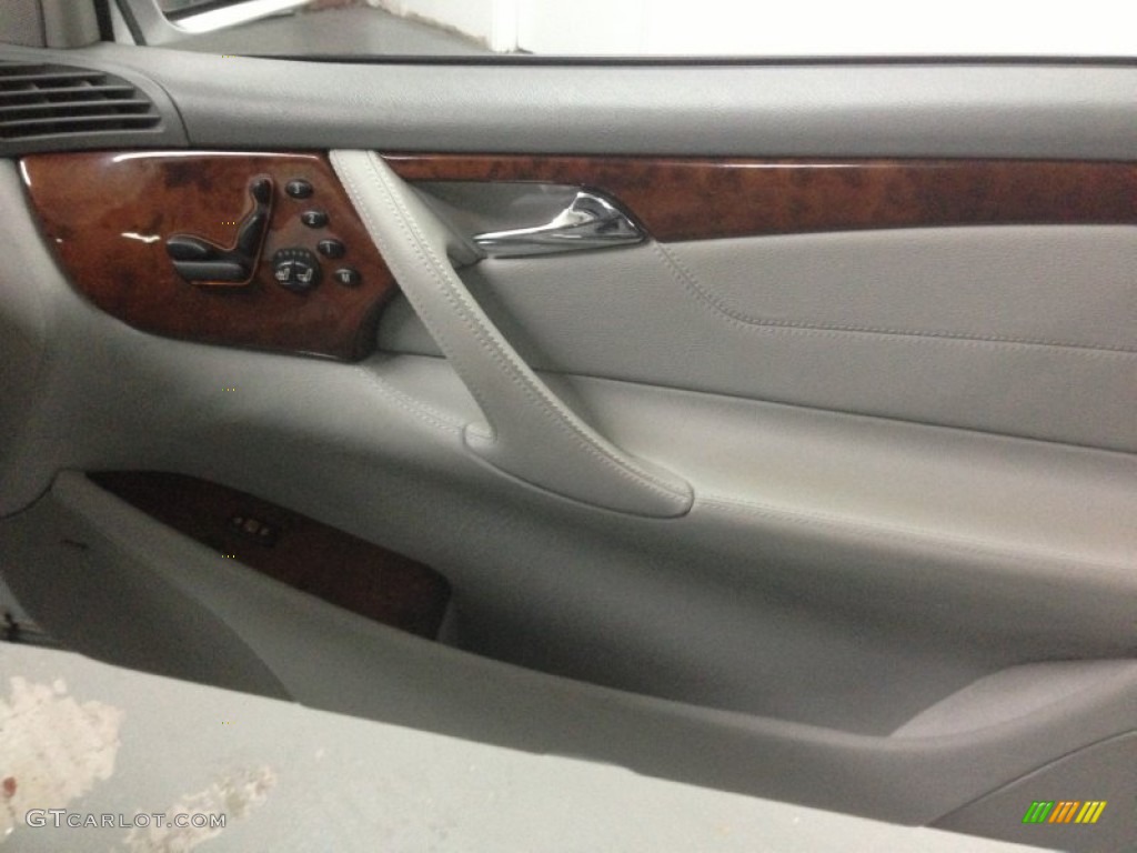 2004 Mercedes-Benz CL 55 AMG Ash Door Panel Photo #77772646