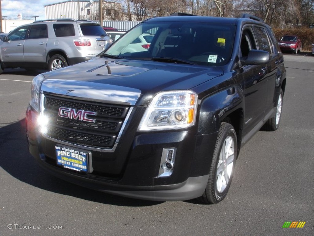 2010 Terrain SLT - Onyx Black / Jet Black photo #1