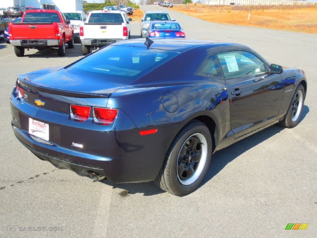 2013 Camaro LS Coupe - Blue Ray Metallic / Black photo #5