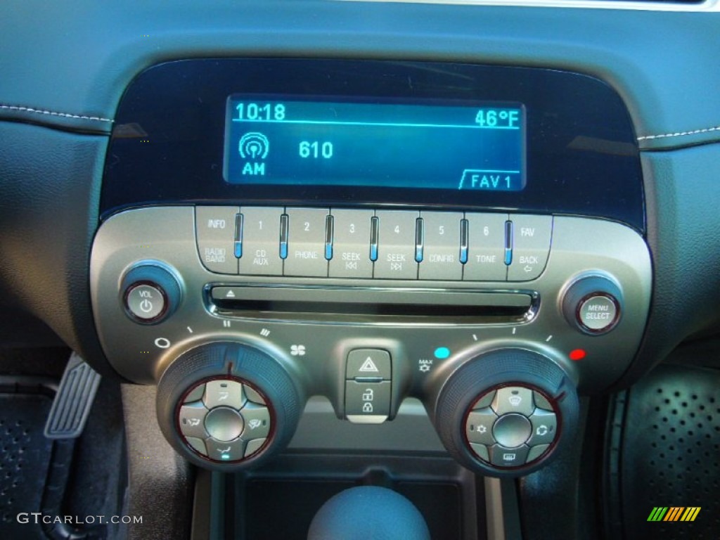 2013 Camaro LS Coupe - Blue Ray Metallic / Black photo #12