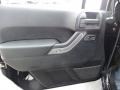 Black 2011 Jeep Wrangler Sport S 4x4 Door Panel