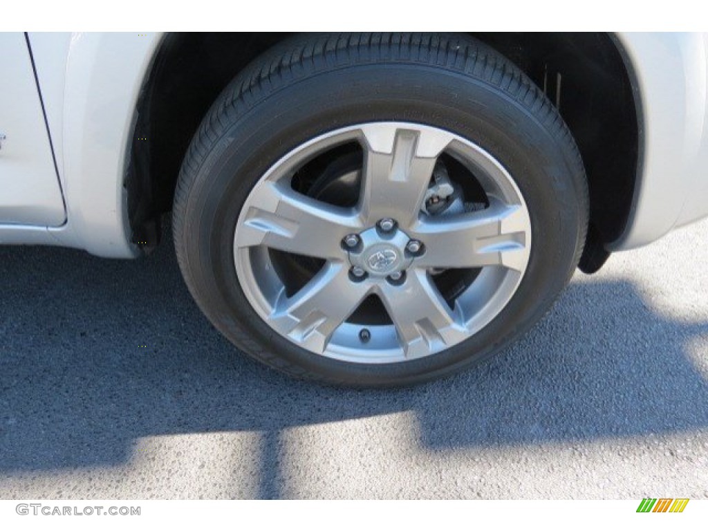 2010 RAV4 Sport - Classic Silver Metallic / Dark Charcoal photo #9