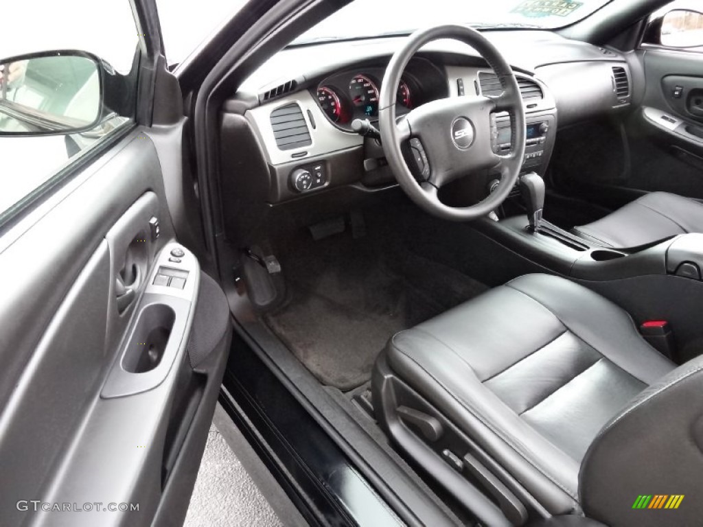 Ebony Black Interior 2007 Chevrolet Monte Carlo SS Photo #77774188