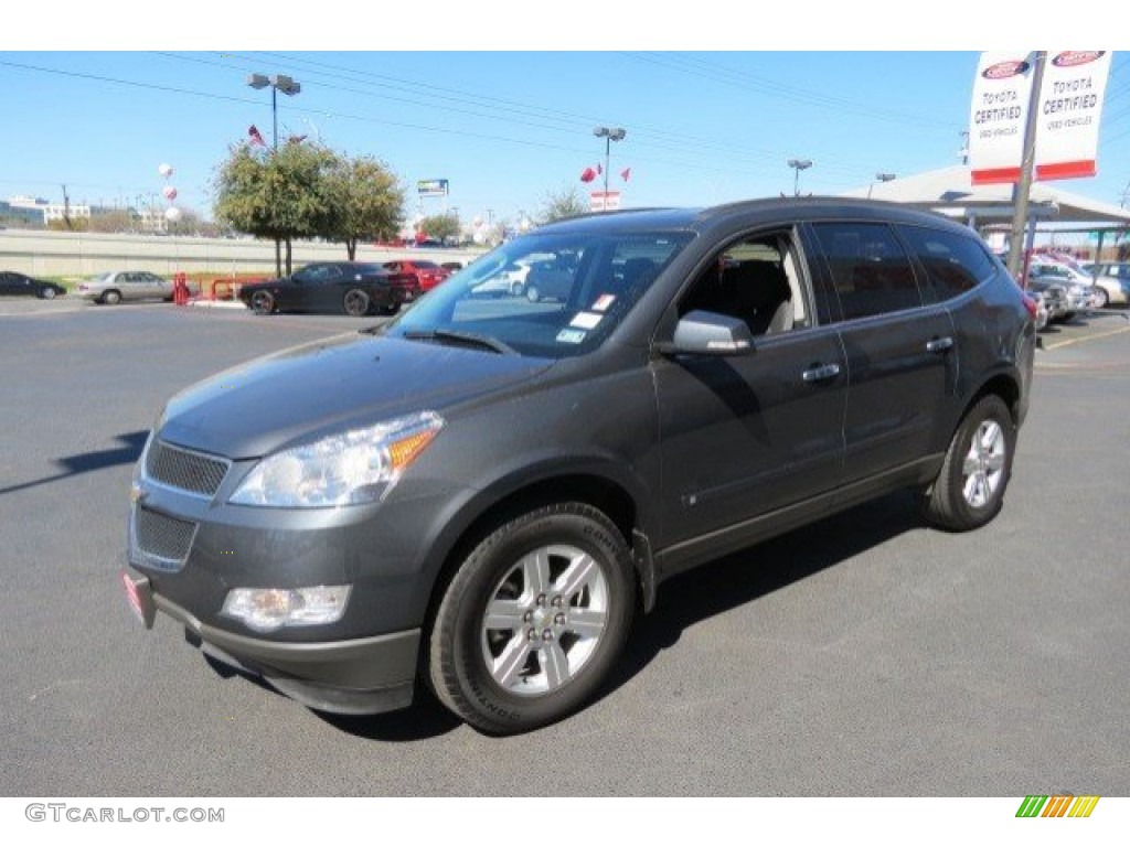 Cyber Gray Metallic 2010 Chevrolet Traverse LT AWD Exterior Photo #77774632