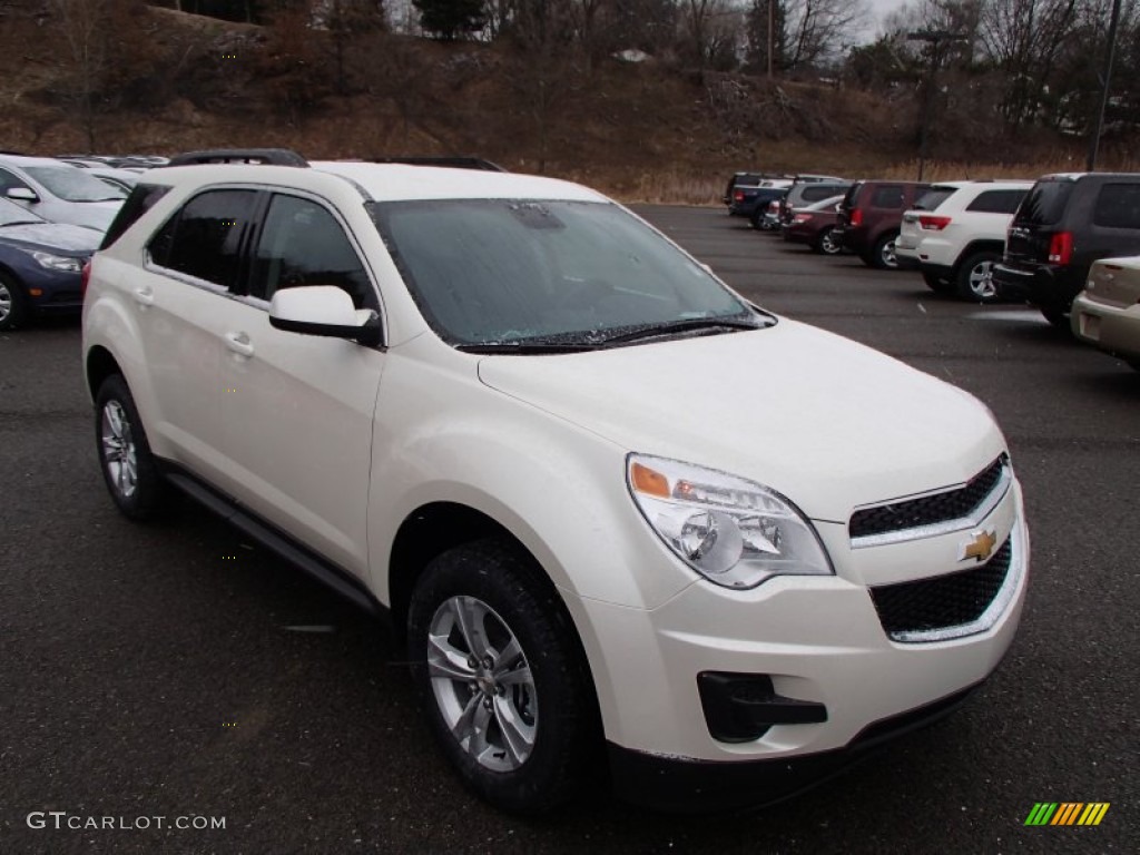 White Diamond Tricoat 2013 Chevrolet Equinox LT Exterior Photo #77774726