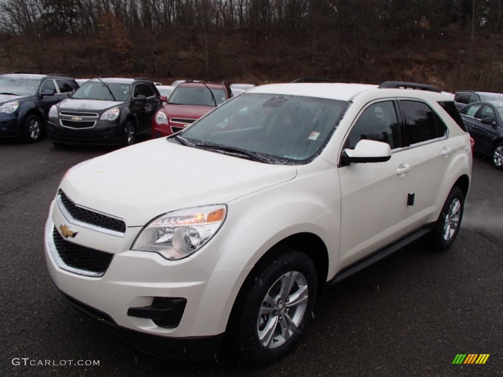 White Diamond Tricoat 2013 Chevrolet Equinox LT Exterior Photo #77774771