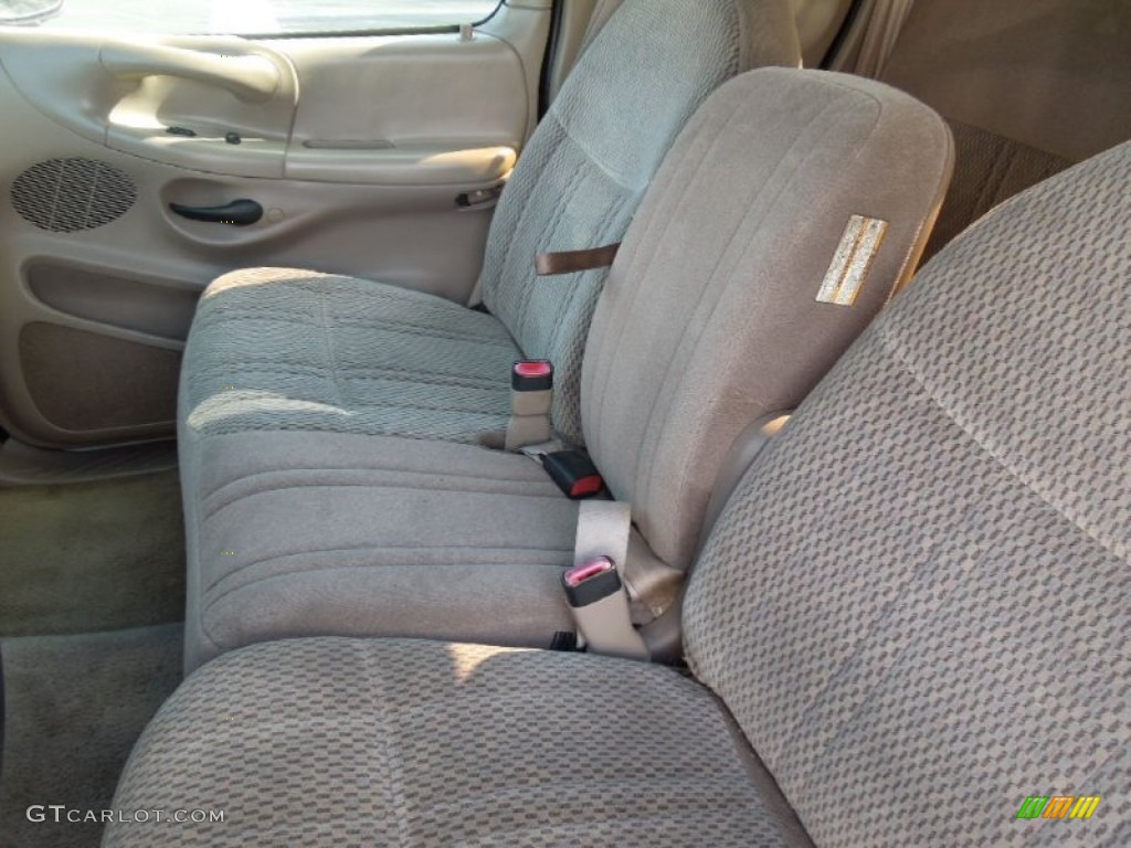 Medium Prairie Tan Interior 1997 Ford F150 XLT Extended Cab 4x4 Photo #77774837