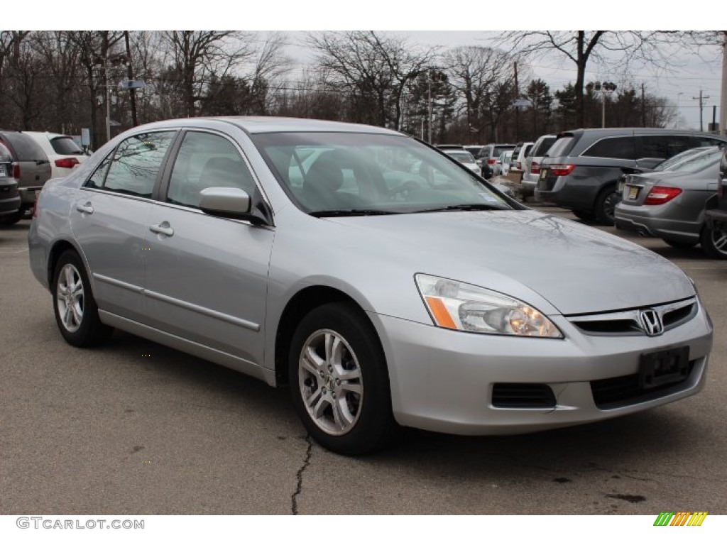 Alabaster Silver Metallic 2006 Honda Accord EX Sedan Exterior Photo #77775011