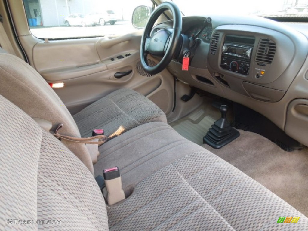 Medium Prairie Tan Interior 1997 Ford F150 Xlt Extended Cab