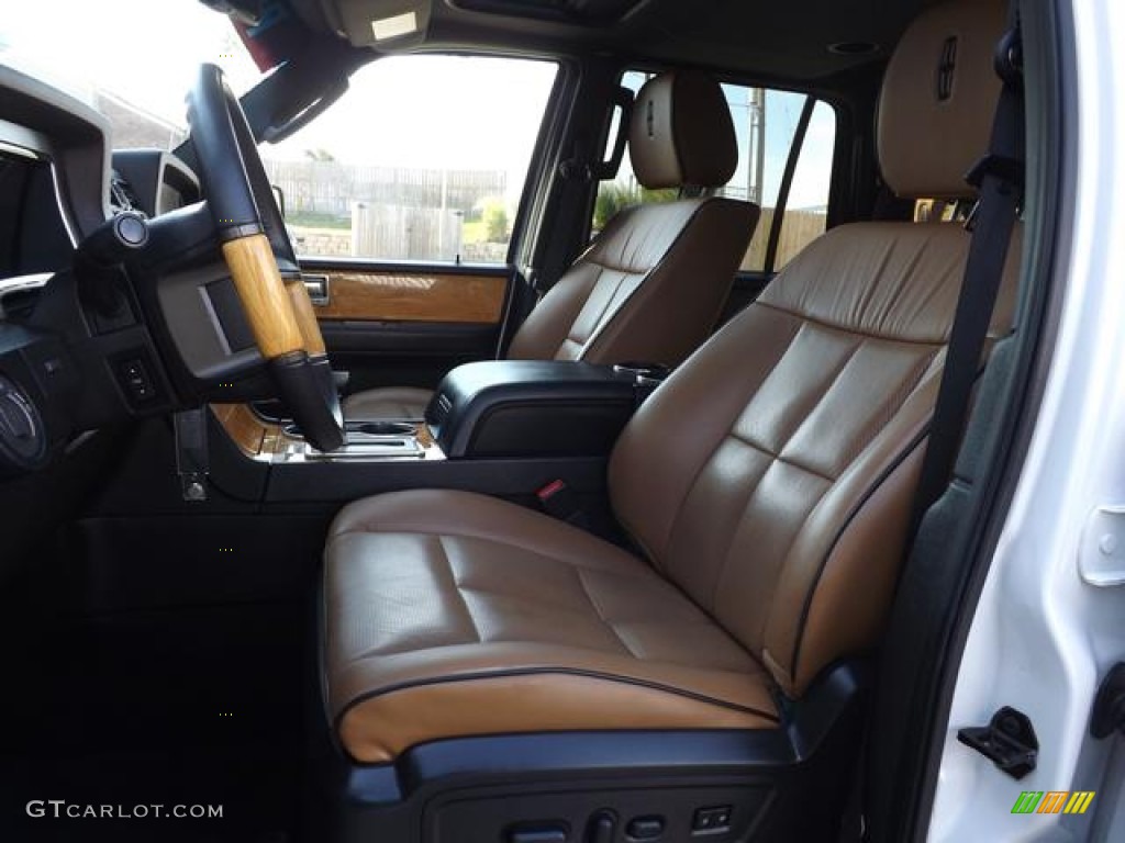 Canyon/Black Interior 2011 Lincoln Navigator Limited Edition Photo #77775296