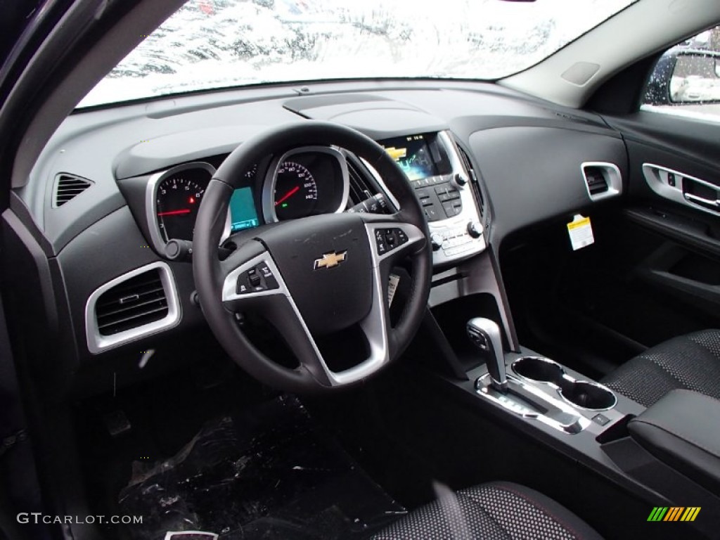 Jet Black Interior 2013 Chevrolet Equinox LT AWD Photo #77775416