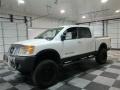 Blizzard White - Titan SL Crew Cab 4x4 Photo No. 4