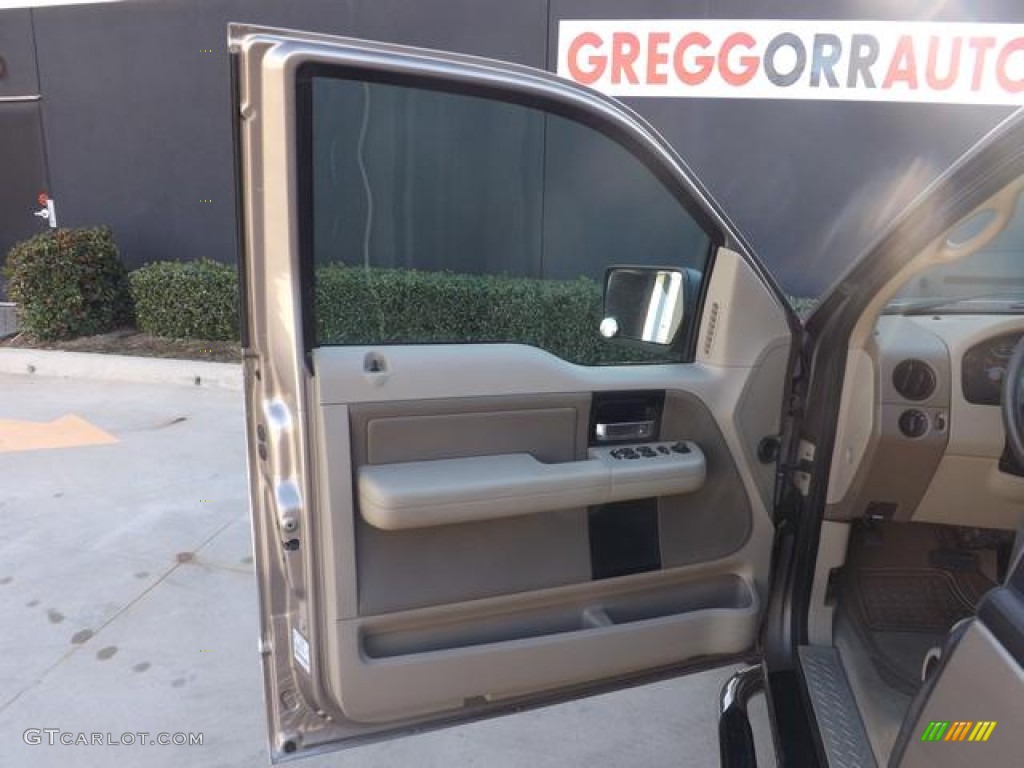 2006 F150 XLT SuperCab - Arizona Beige Metallic / Tan photo #31