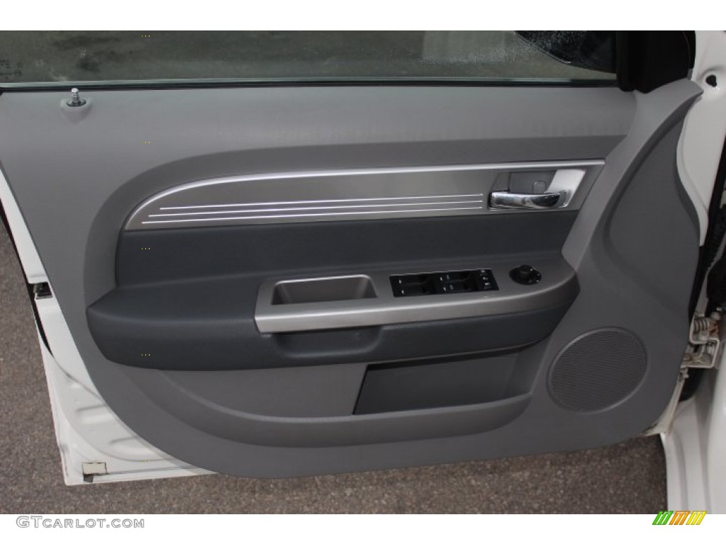 2007 Chrysler Sebring Touring Sedan Dark Slate Gray/Light Slate Gray Door Panel Photo #77776544