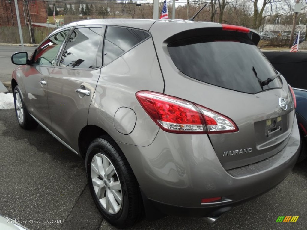 2012 Murano S AWD - Tinted Bronze / Black photo #4