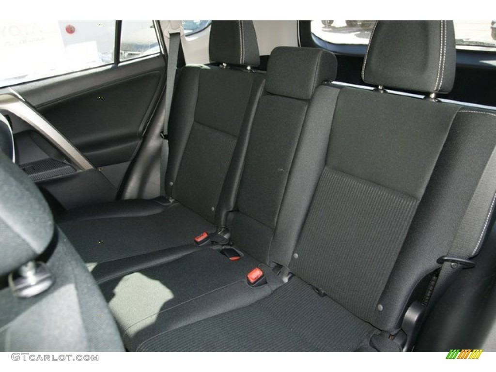 Black Interior 2013 Toyota RAV4 XLE AWD Photo #77777084