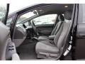 Gray 2009 Honda Civic LX Sedan Interior Color