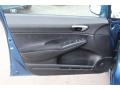 Black 2010 Honda Civic LX-S Sedan Door Panel