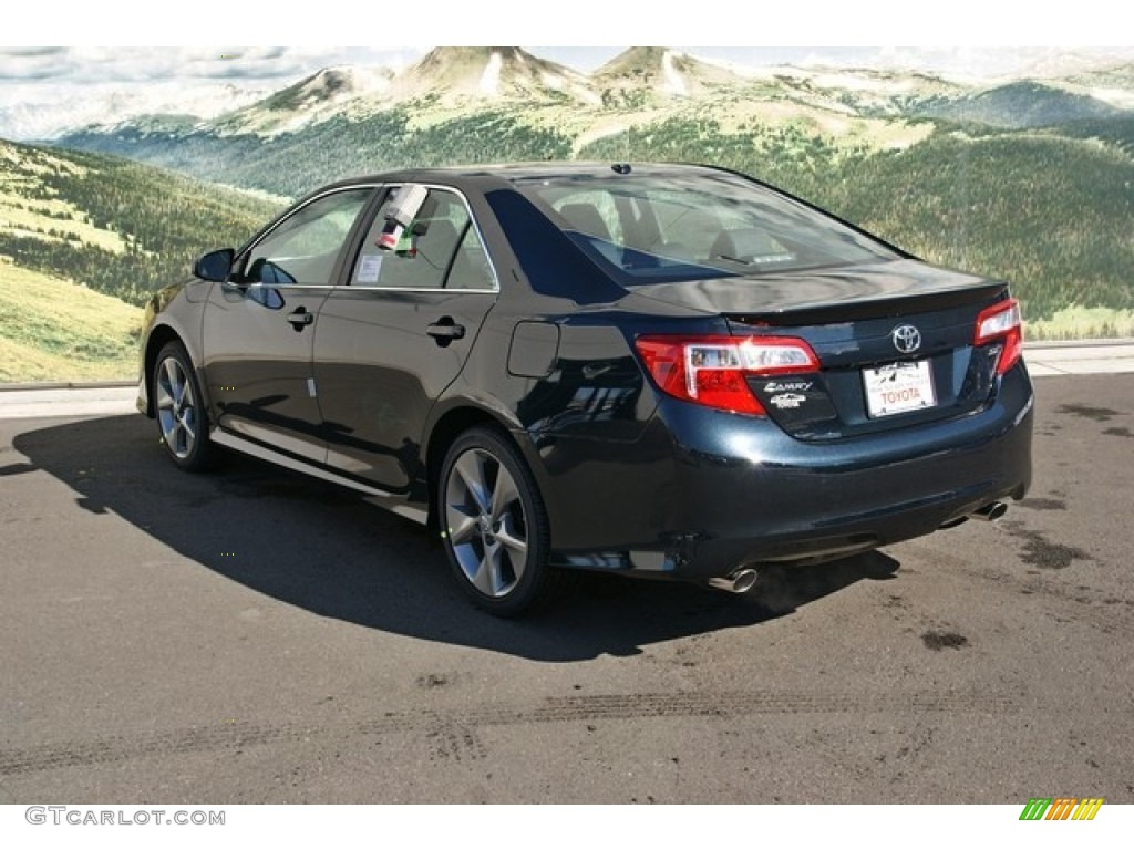 2013 Camry SE V6 - Cosmic Gray Metallic / Black/Ash photo #2