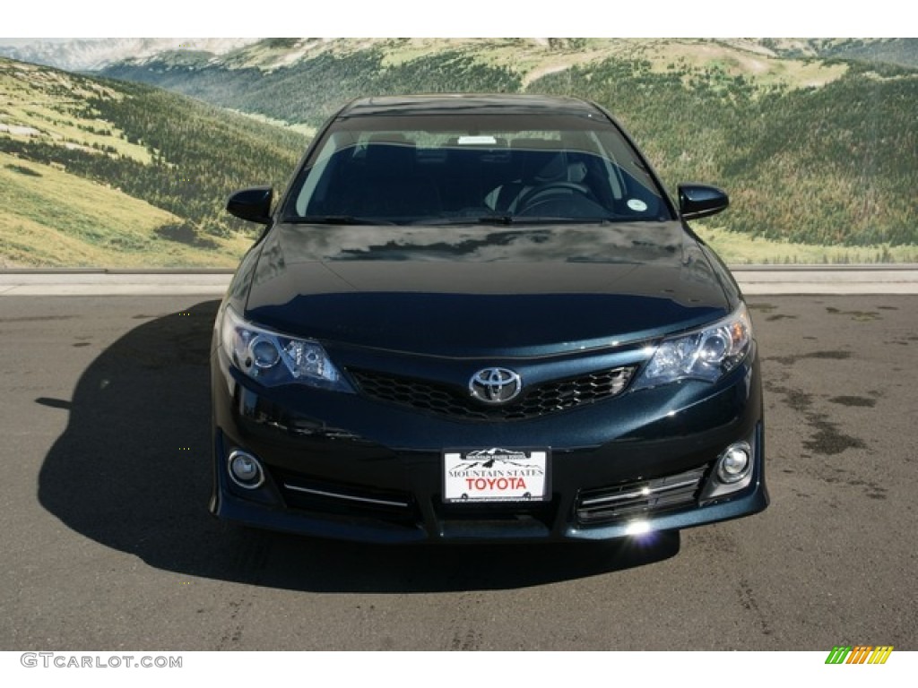 2013 Camry SE V6 - Cosmic Gray Metallic / Black/Ash photo #3