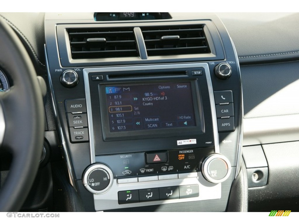 2013 Camry SE V6 - Cosmic Gray Metallic / Black/Ash photo #6