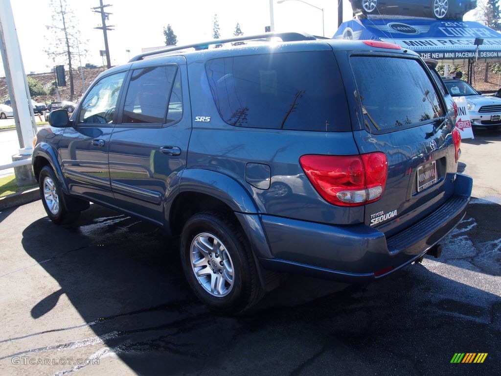 2006 Sequoia SR5 - Bluesteel Mica / Taupe photo #9