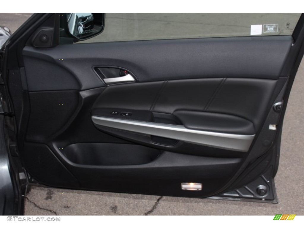 2008 Accord EX-L V6 Sedan - Polished Metal Metallic / Black photo #22