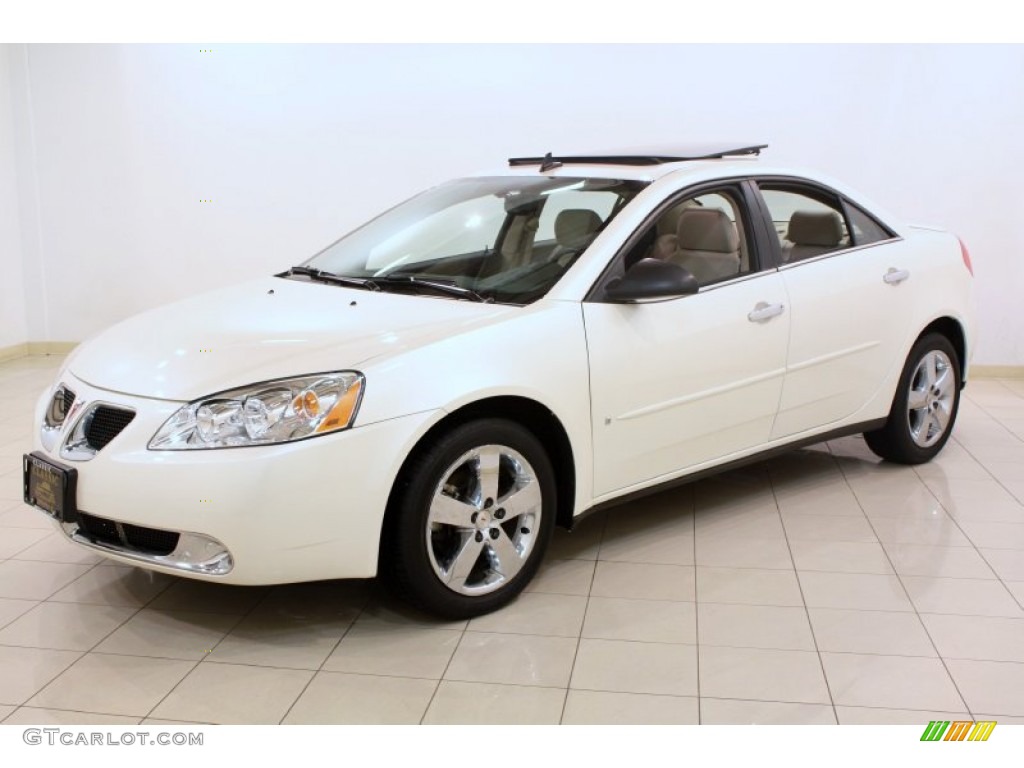 White Diamond Tri Coat 2009 Pontiac G6 V6 Sedan Exterior Photo #77779335