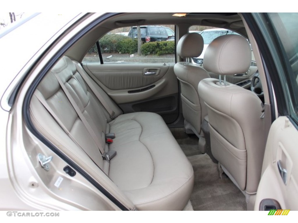 2001 Honda Accord EX V6 Sedan Rear Seat Photos