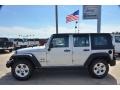 2009 Bright Silver Metallic Jeep Wrangler Unlimited X  photo #2