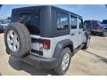 2009 Bright Silver Metallic Jeep Wrangler Unlimited X  photo #5