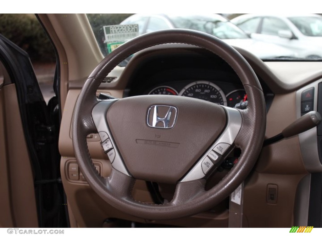 2007 Honda Pilot EX-L 4WD Steering Wheel Photos
