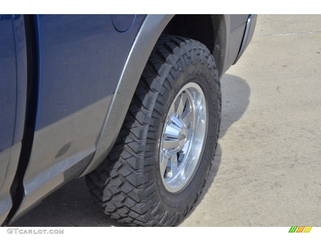 2010 Ram 1500 TRX4 Quad Cab 4x4 - Deep Water Blue Pearl / Dark Slate/Medium Graystone photo #15