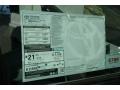  2013 Sienna V6 Window Sticker