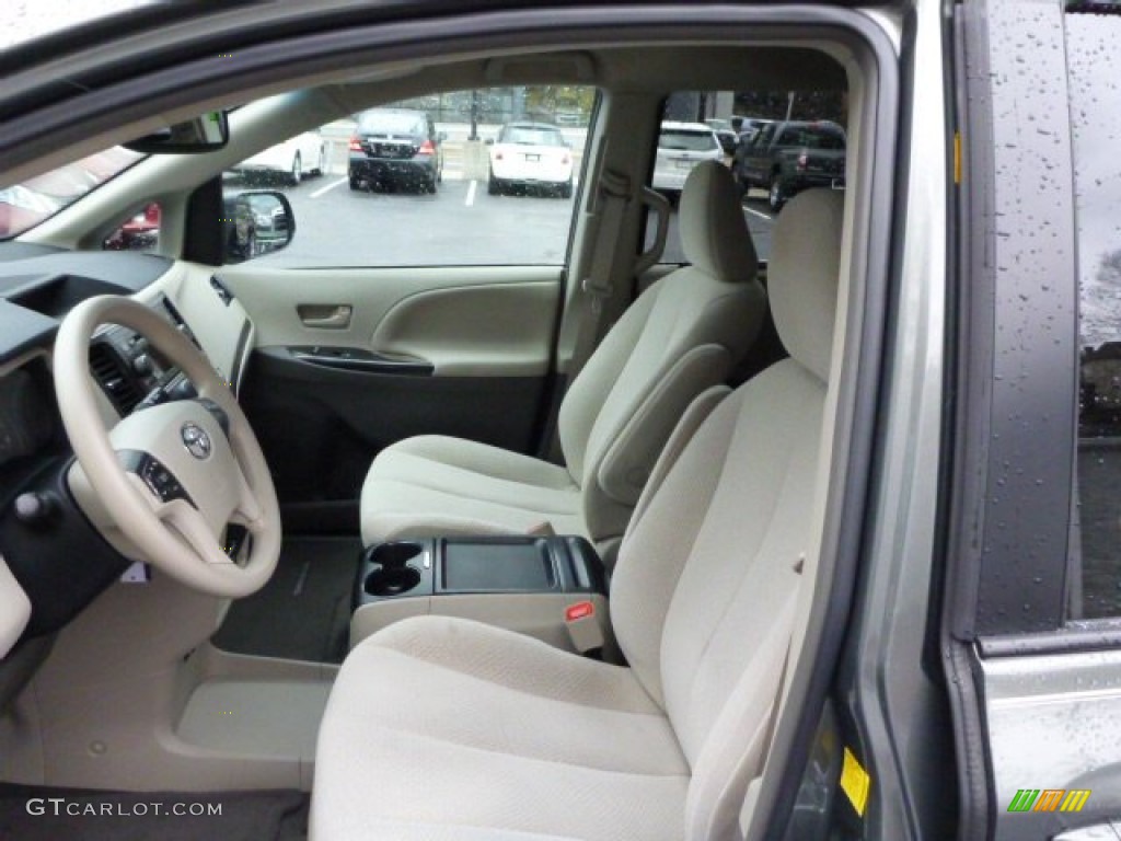 2011 Toyota Sienna LE Front Seat Photo #77781122