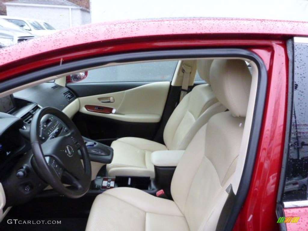 Parchment Interior 2010 Lexus HS 250h Hybrid Premium Photo #77781578